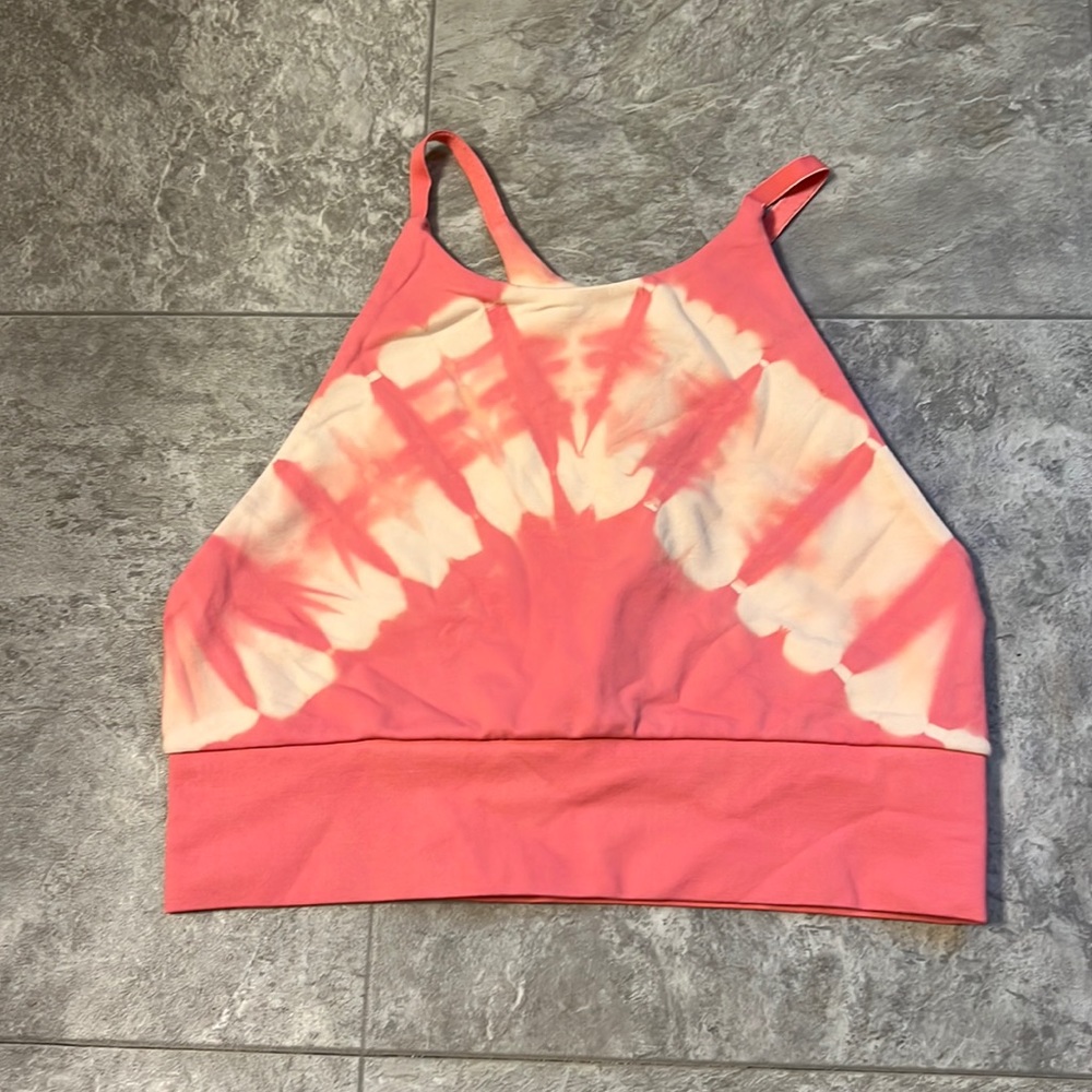 Coral JoyLab sports bra/crop top